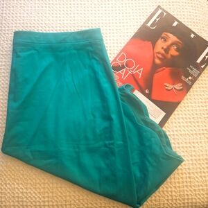 NWT J.Crew Kelly Green Scallop Bottom Pencil Skirt